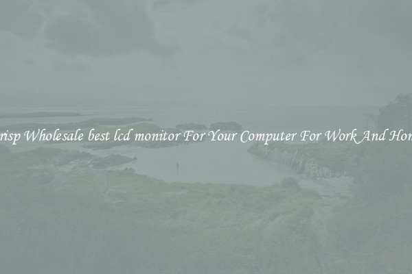 Crisp Wholesale best lcd monitor For Your Computer For Work And Home